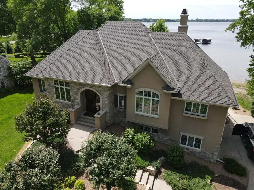 Lakehouse Shingled Roof